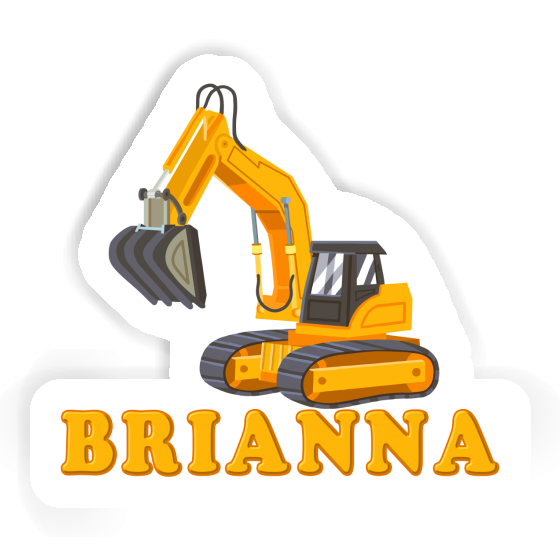 Sticker Brianna Excavator Gift package Image