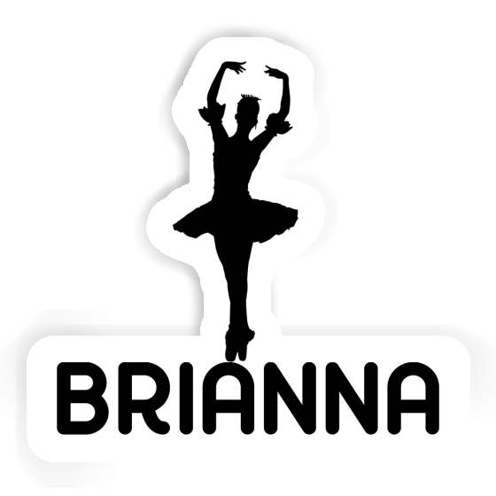 Ballerina Sticker Brianna Notebook Image