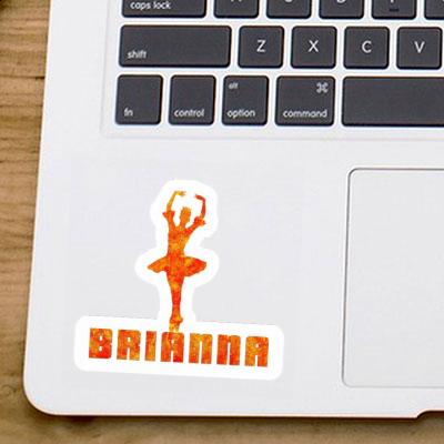 Sticker Brianna Ballerina Notebook Image