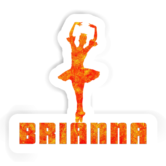 Sticker Brianna Ballerina Notebook Image