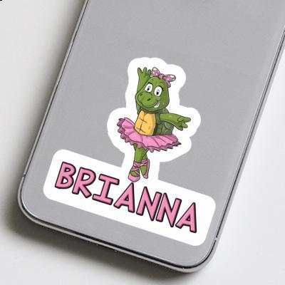 Sticker Ballerina Brianna Laptop Image