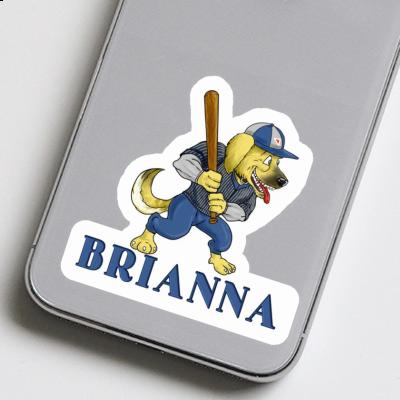 Dog Sticker Brianna Laptop Image