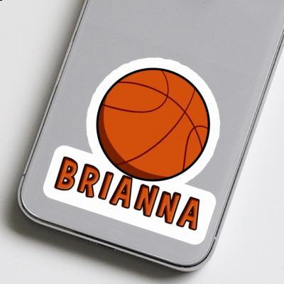 Brianna Sticker Basketball Laptop Image