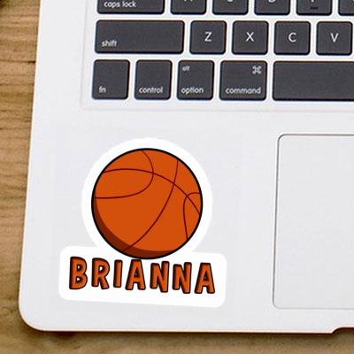 Brianna Sticker Basketball Notebook Image