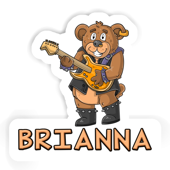 Brianna Sticker Rocker Bear Laptop Image