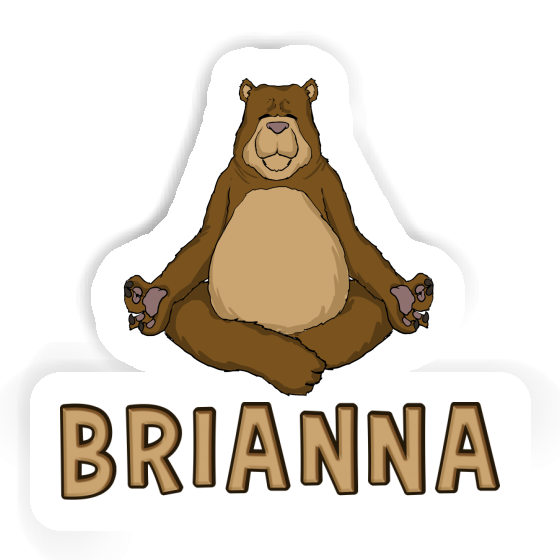 Bear Sticker Brianna Notebook Image