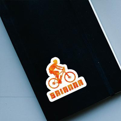 Biker Sticker Brianna Notebook Image