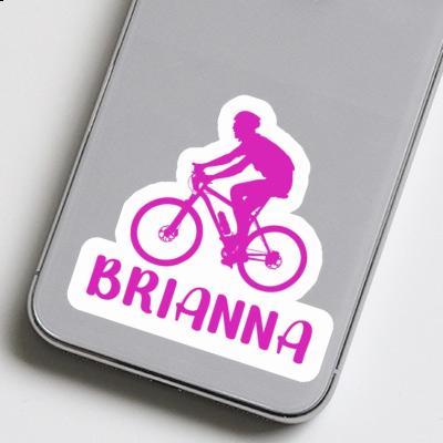 Brianna Aufkleber Biker Laptop Image