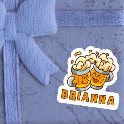 Brianna Sticker Beer Image