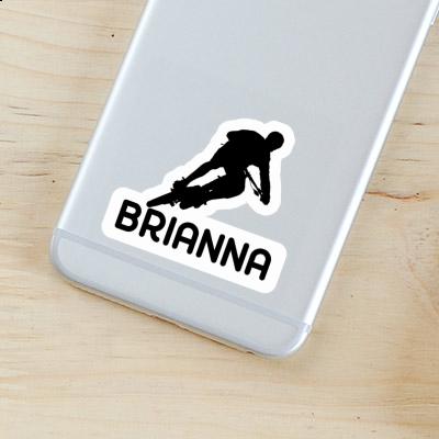 Sticker Biker Brianna Laptop Image