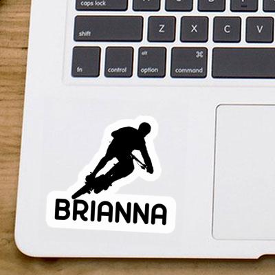 Sticker Biker Brianna Laptop Image