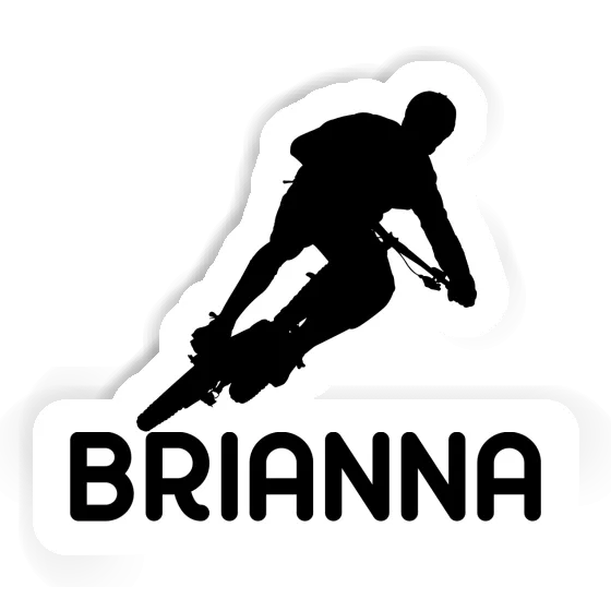 Sticker Brianna Biker Laptop Image