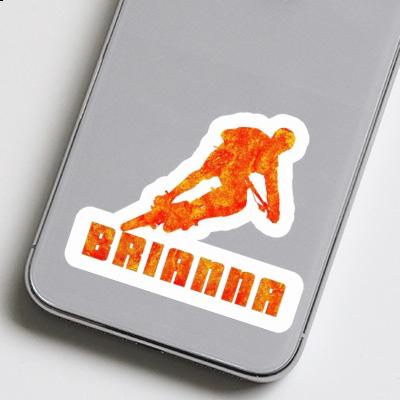 Brianna Sticker Biker Notebook Image