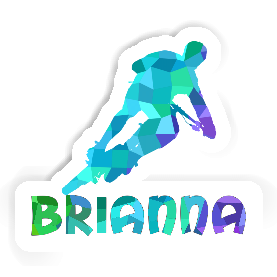 Sticker Biker Brianna Laptop Image