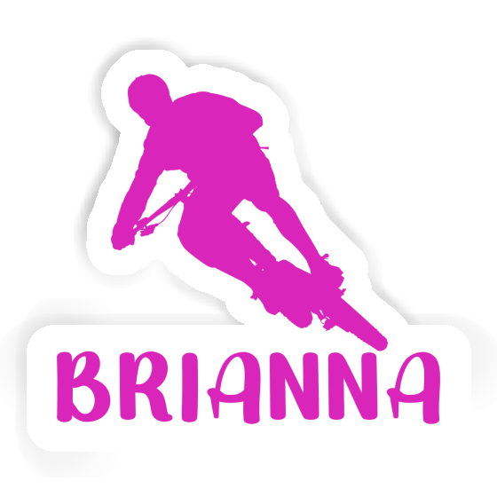 Sticker Biker Brianna Laptop Image