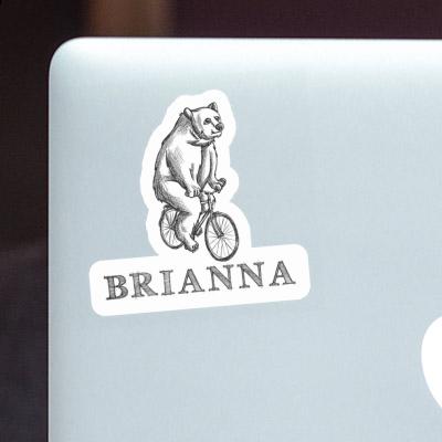 Sticker Brianna Bicycle rider Gift package Image