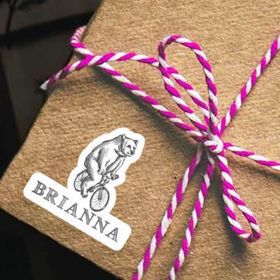 Sticker Brianna Bicycle rider Gift package Image