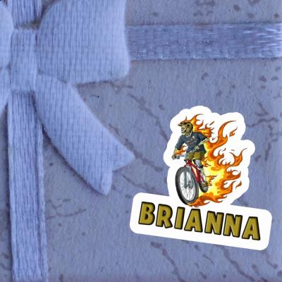 Biker Aufkleber Brianna Notebook Image