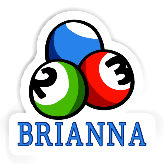 Brianna Sticker Billiard Ball Gift package Image