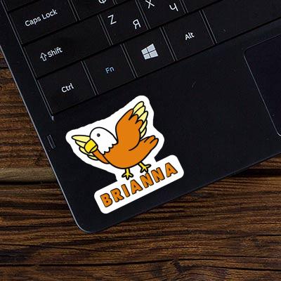 Oiseau Autocollant Brianna Laptop Image