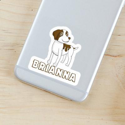 Aufkleber Brianna Bretagne Spaniel Laptop Image