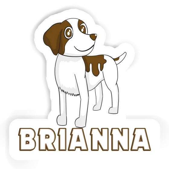 Sticker Brittany Dog Brianna Gift package Image