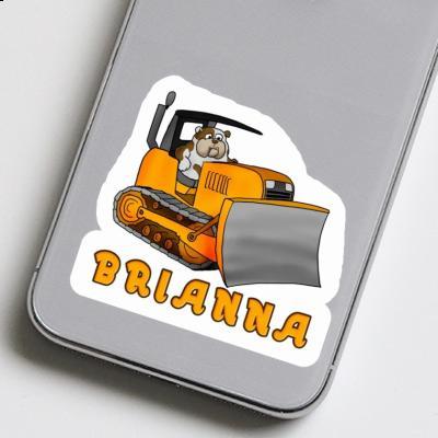 Autocollant Brianna Bulldozer Notebook Image