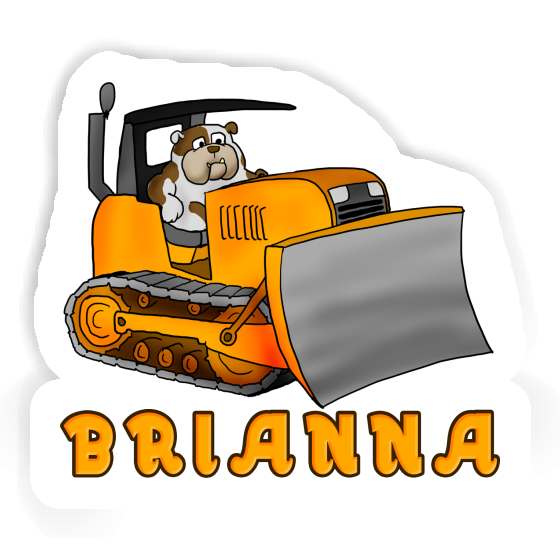 Autocollant Bulldozer Brianna Gift package Image