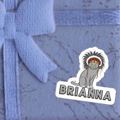 Indianer-Katze Sticker Brianna Image