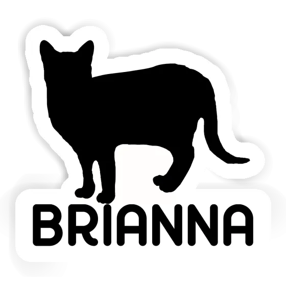 Cat Sticker Brianna Notebook Image