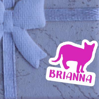 Brianna Sticker Cat Notebook Image