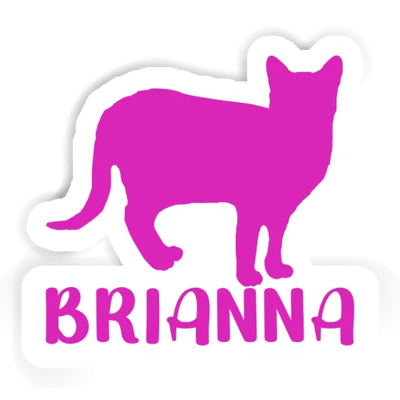 Sticker Brianna Cat Notebook Image