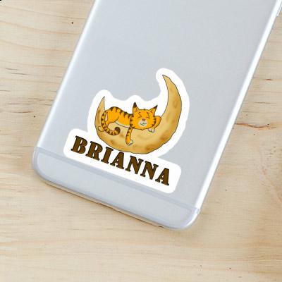 Sleeping Cat Sticker Brianna Image