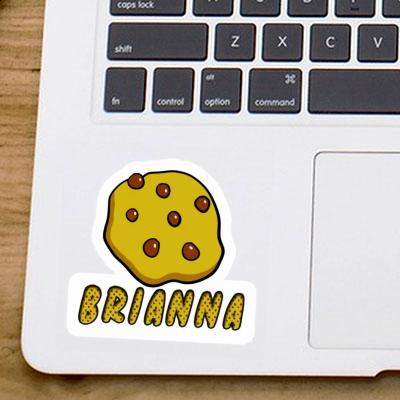 Brianna Autocollant Biscuit Laptop Image