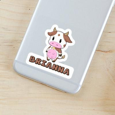 Brianna Sticker Cow Notebook Image