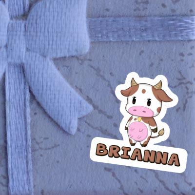 Brianna Sticker Cow Laptop Image