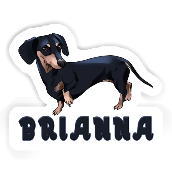 Dackel Sticker Brianna Gift package Image