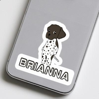 Sticker Brianna Jagdhund Notebook Image