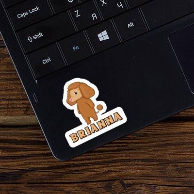 Sticker Poodle Brianna Laptop Image