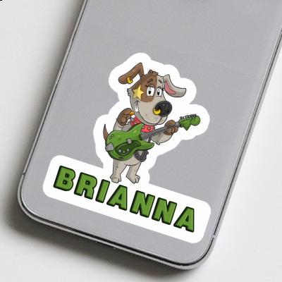 Sticker Brianna Gitarrist Notebook Image