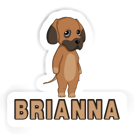 Dogue allemand Autocollant Brianna Notebook Image