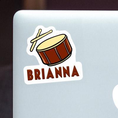 Aufkleber Brianna Trommel Laptop Image