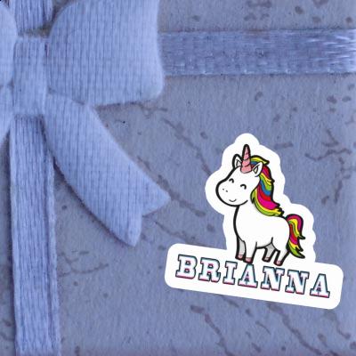 Sticker Brianna Einhorn Laptop Image