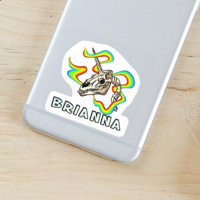 Sticker Unicorn Skull Brianna Notebook Image