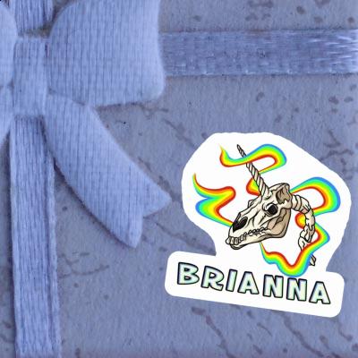 Brianna Aufkleber Einhorn-Totenkopf Gift package Image