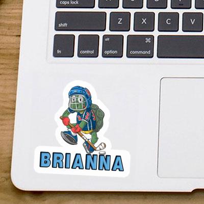 Sticker Brianna Hockey Player Gift package Image