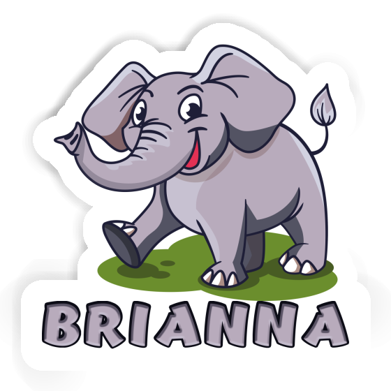 Brianna Sticker Elephant Image