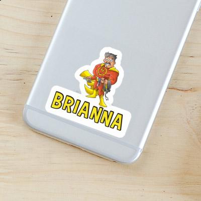 Electrician Sticker Brianna Notebook Image