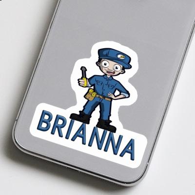 Sticker Electrician Brianna Laptop Image