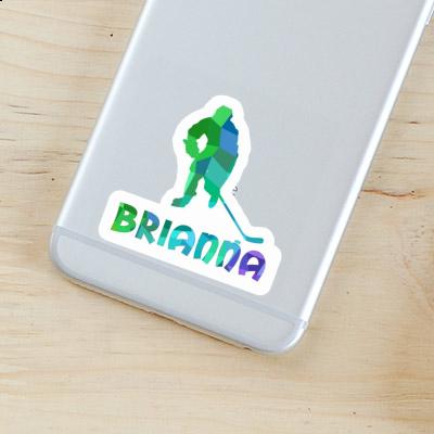 Eishockeyspieler Sticker Brianna Laptop Image